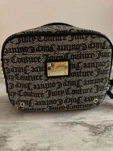 Borsa per fotocamera Juicy Couture nera Eastside Westside usata a tracolla - Foto 1 di 10