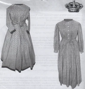 Civil War Style "DAY WRAPPER" Timeless Stitches PATTERN TSB-303 Regular or Queen - Picture 1 of 6