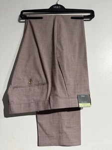 M&S Men’s Slim Fit Suit Trousers. Size W36”/L31” - Picture 1 of 11