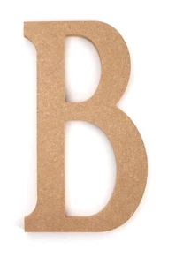 MDF Letter B Ht 220X12 - Picture 1 of 1