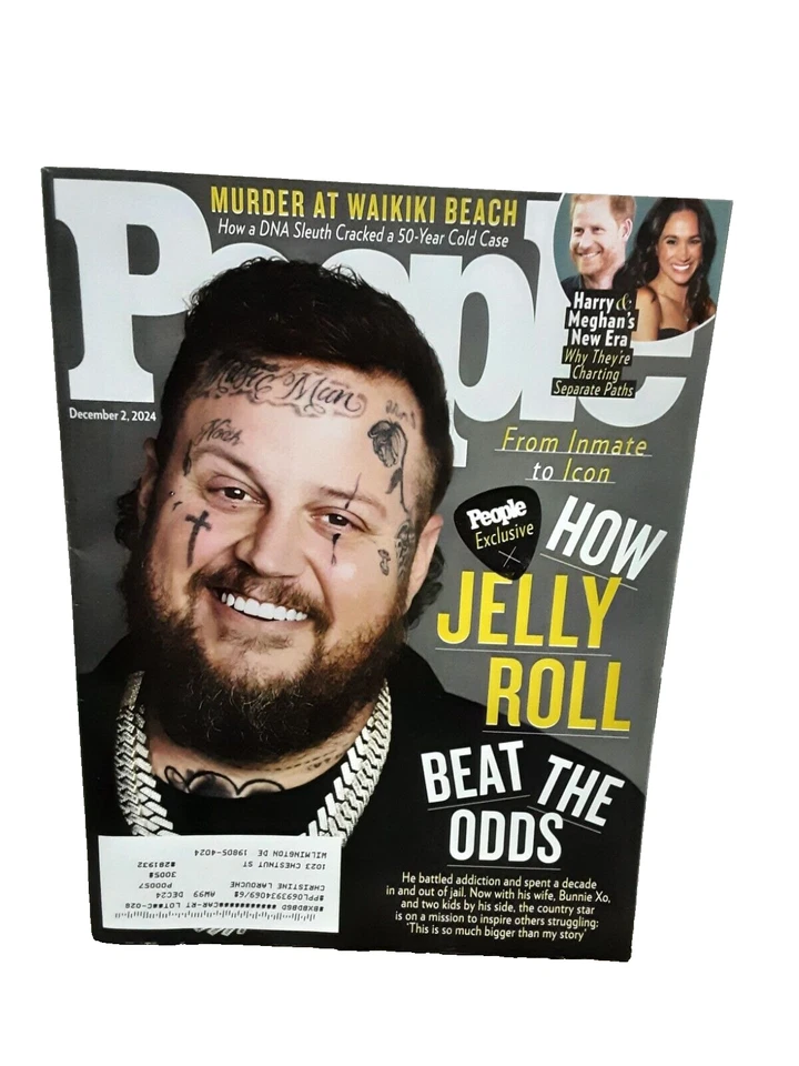 People Magazine December 2 2024 Jelly Roll - Image 1 of 1