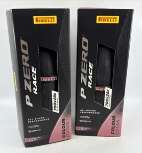 TWO Pirelli PZero Race Road Tire 700c 28mm PINK TUBELESS SmartEVO SpeedCore PAIR - Bild 1 von 8