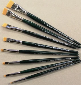 Serie di pennelli Da Vinci ""one stroke"" varie misure - Foto 1 di 10