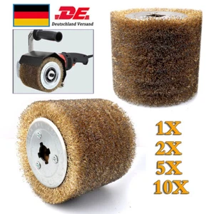 0,3 mm Drahtbürste Schleifwalze Satinierwalze 120x100x19mm für Satiniermaschine - Bild 1 von 8