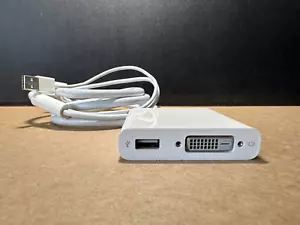 Adaptador DVI Apple MB571Z/A1306 Mini DisplayPort a Doble Enlace - Usado Bien - Imagen 1 de 5