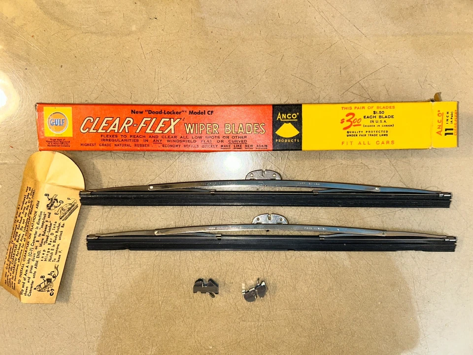 Limpiaparabrisas ANCO 11"_1941-50 Packard/51-53 Henry J/1949-51 Ford_Mercury_Lincoln Foto 1 de 2