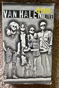 Vintage Van Halen - DREAMS "LIVE" - Cassette Tape Single - Foto 1 di 2
