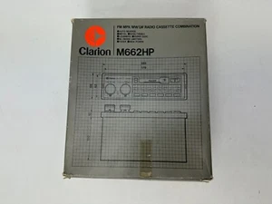 Clarion M662HP FM-MPX/MW/LW Radio Cassette Combination - Bild 1 von 17