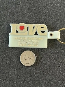 Nekoosa Foodtown Wisconsin Glow In Dark VTG Keychain Key Ring #42800 - Picture 1 of 3