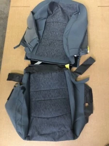 For 2013-2018 Dodge Ram 1500 2500 3500 Driver Top/Bottom Gray Cloth Seat Cover - Picture 1 of 3