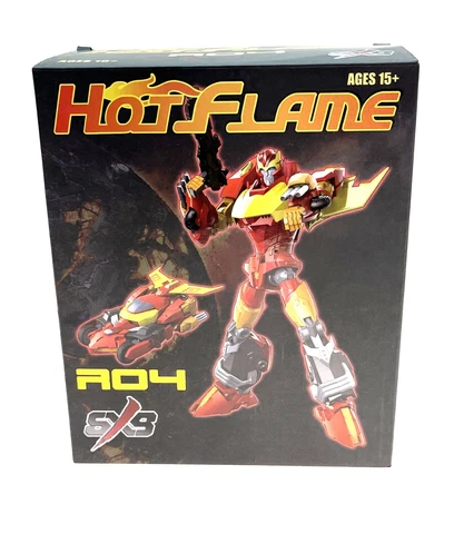 SXS Toys R-04 Hot Flame IDW Anime Hot Rod Cover