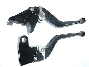 TRIUMPH SPEED FOUR 2005-2006 LONG BRAKE AND CLUTCH LEVER SET TRACK ROAD S6ZF - Picture 1 of 7