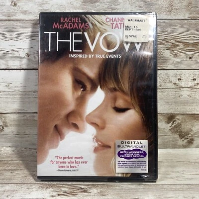 The Vow DVD 2012 Rachel McAdams Channing Tatum Romantic Movie NEW SEALED Foto 1 de 4