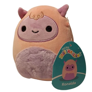Squishmallows 5" Ronalda the Yeti Pink and Purple Plush Toy New with Tag - Picture 1 of 8
