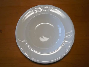 Royal Doulton England Hotel SILHOUETTE ciotola bordo bianco 9 3/8" 2 disponibili - Foto 1 di 4