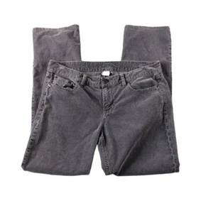 J Crew Damen Gr.29 kurze grau Vintage Streichholz dünne Cordhose, City-Passform - Bild 1 von 12