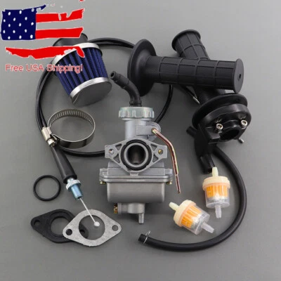 Barra de agarre de manija de cable de carburador y acelerador 7/8" para Honda XR80R 1985-2004 Foto 1 de 4