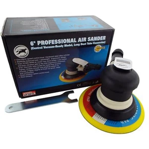 150mm 6" Professional Palm Air Sander 10,000rpm 6mm Random Orbit Sanding - Picture 1 of 1