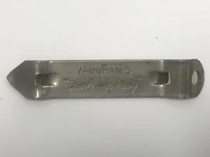 Vintage Can/Bottle Opener Vaughn's "Quick and Easy" Chicago  - Picture 1 of 3