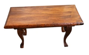 Dolls House Miniature Furniture Wooden Coffee Table  - Picture 1 of 9