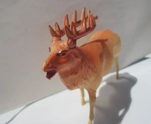 1930's Celluloid Toy Reindeer Elk Christmas Putz Train Display USA Made - Picture 1 of 24
