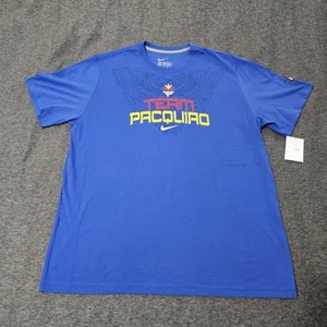 Nike Manny Pacquiao Team Pacquiao Phillipines T-Shirt Blau Größe XXL - Lesen - Bild 1 von 12
