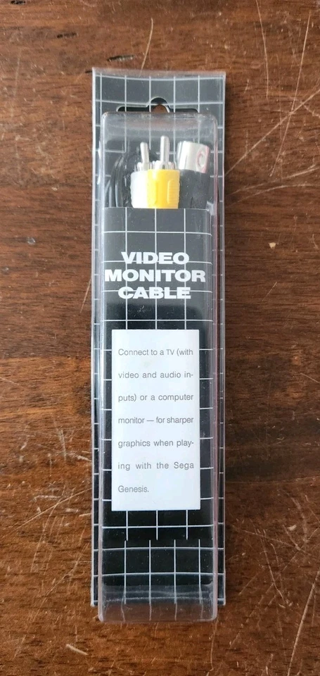 Sega Genesis модель 1 видео монитор кабель RCA видео/аудио выход OEM в коробке еще - Изображение 1 из 1