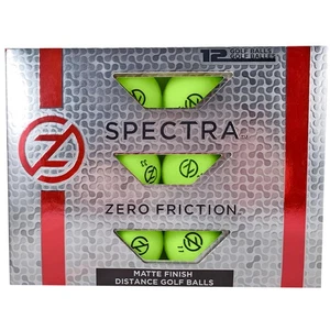 Zero Friction Spectra Dozen Golf Balls Neon Lime	 - Picture 1 of 3