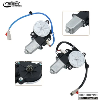 1 par para motor de ventana eléctrica delantera Honda CR-V Prelude 1997-2001 con 4 pines y 2 pines Foto 1 de 4