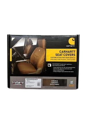 Fundas de asiento Carhartt SSC8393CAGY gris para Ford F-250 F-350 F-450 F-550 (A6) Foto 1 de 3