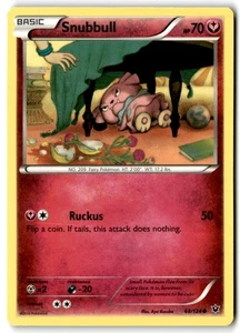 2016 XY - Fates Collide Snubbull #68 Basic/Common - Picture 1 of 2