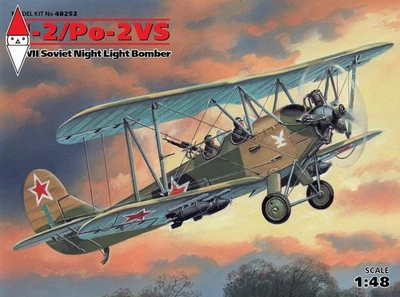 ICM 1/48 U-2/PO-2VS WWII SOVIET NIGHT LIGHT BOMBER - Immagine 1 di 2