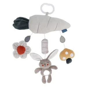 Stroller Rattle Hanging Toy Cute Animal Shape Soft Plush Squeaky Baby Hangi GS - Picture 1 of 12