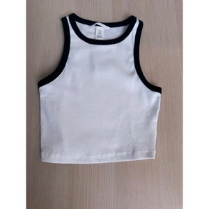 H&M Cotton Ribbed White Tanktop - New - Picture 1 of 5