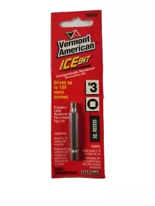Vermont American Ice Bit #3 Ice Screwdriver Bit Part # 16312 NEW - Picture 1 of 7