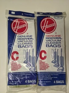 Menge von zwei (2) Staubsaugerbeuteln Typ "C". Insgesamt 8 Taschen / Nagelneu - Bild 1 von 4