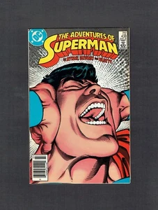 Adventures of Superman #438 DC Comics 1987 VF+ (8.5) Byrne & Newsstand Edition - Bild 1 von 2
