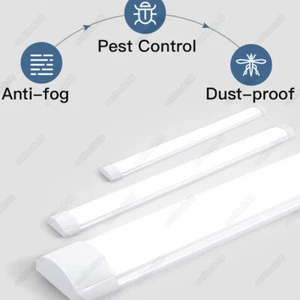 120cm 90cm 60cm LED Feuchtraumlampe Tube Röhr Garage Deckenleuchte Wannenleuchte - Bild 1 von 14