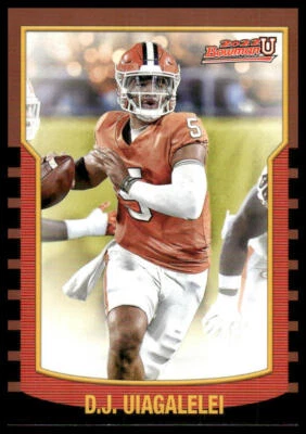 2021-22 Bowman University #2KB-2 D.J. Uiagalelei 2000 Bowman - Image 1 of 2