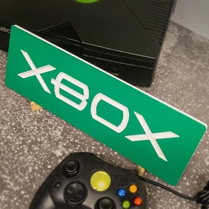 Large Engraved Original XBOX Logo Video Game Wall Art Collectable - Picture 1 of 5