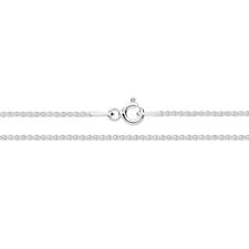 Sterling Silver 0.8mm Spiga Anklet Size 10 Inch For Women
