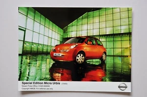 Foto de prensa de coche - Nissan Micra Urbis 2005 edición especial - vista delantera - Imagen 1 de 1