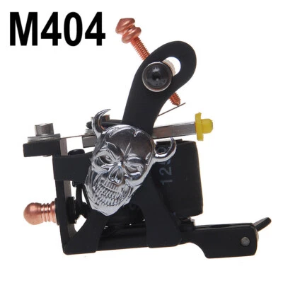 10 Wrap Coils Tattoo Machine Liner Shader US Black 404-P - Image 1 of 4