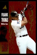 1995 Pinnacle Red Hot Frank Thomas Chicago White Sox #RH3