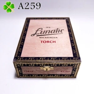 Lunatic Torch Dreamlands Wood Cigar Box 7.25" x 5.25" x 2.25" A259 - Picture 1 of 8