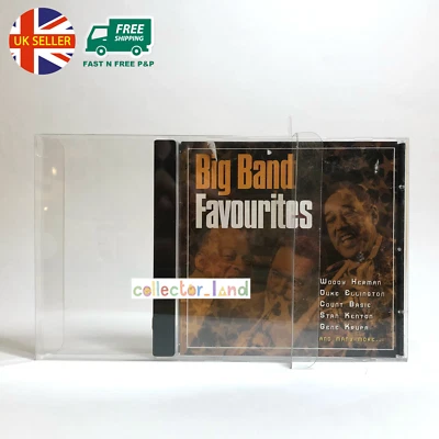 Single Music CD Disc Box Protector Soundtrack Album Clear Display Case DVD Retro - Image 1 of 4