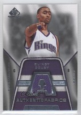 2007-08 SP Game Used Authentic Fabrics Quincy Douby #AF-QD