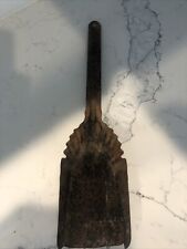 Fireplace Woodstove Metal Scoop Coal Ash Shovel Vintage 20.5”x5”