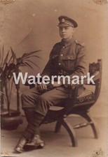 0908. WWI Soldier. The Duke of Cambridge's Own (Middlesex Regiment). East Ham 