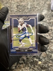 Panini Playbook 2021 CeeDee Lamb Base Signatures Silver #25 - Imagen 1 de 2